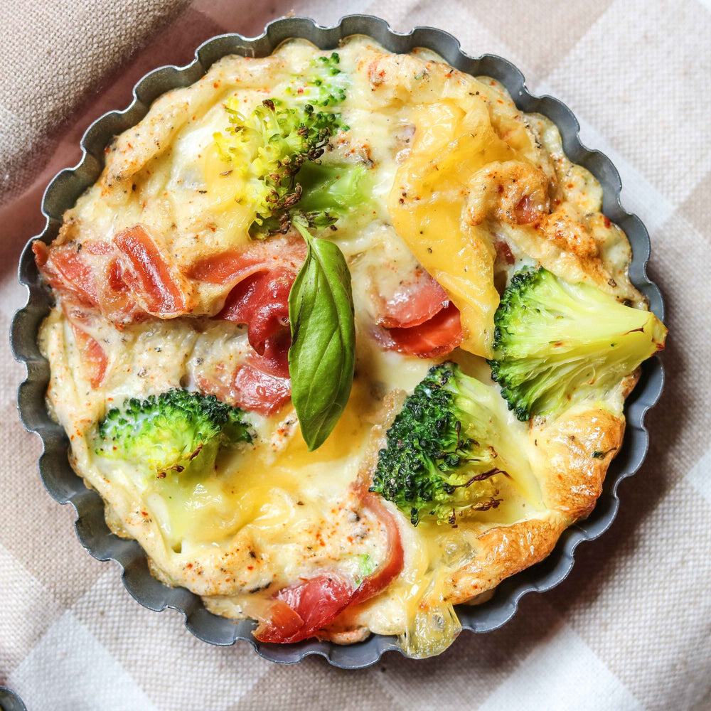 Egg Broccoli  & Ham Muffins